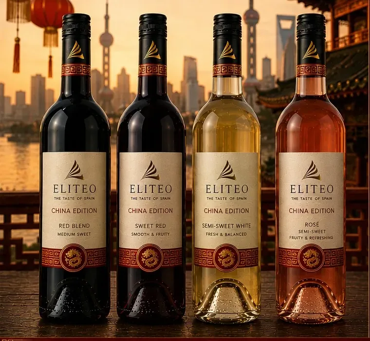 China Edition — the four wines of the range with China-inspired labels